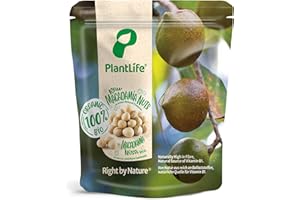 PEARLS OF SAMARKAND TREASURES OF THE SILK ROAD PlantLife Nueces de macadamia BÍO 1kg – nueces de macadamia crudas y muy grandes sin tratar