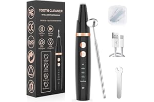 LOVE BEGANS Kit Pulizia Denti Tartaro per Igiene Dentale Set per la Pulizia e Rimozione Tartaro Denti Rimuovi per Sporco e Macchie Con 5 Modalità per uso Quotidiano da casa