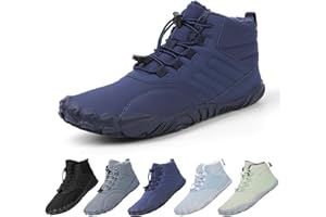 Deedlite Winter Max Wasserfeste Barfußschuhe, Warm Gefütterte Outdoor Barfussschuhe Winter für Damen und Herren