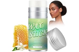 CHARMCHIC Bâton de Cire, Wax Stick pour Cheveux, Pommade Coiffante Non Grasse, Bâton de Cire Lisse pour Perruques, Convient Aux Hommes et Aux Femmes, 75g, Vert