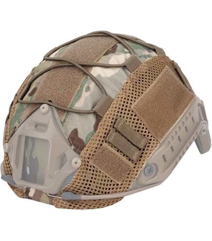 Copertura Tattica Per Casco Airsoft - Nylon 500D Per Elmetti Veloci PJ/BJ/MH - Foto 12