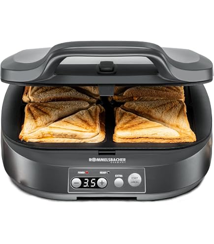 Syntrox Sandwichmaker XLC Mit Keramikplatten