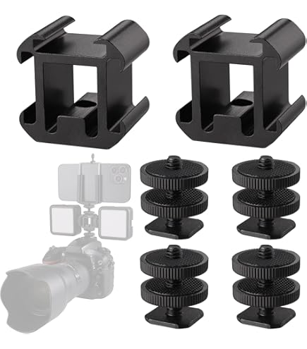 Attacco Cold Shoe JOBY - Compatibile Con GorillaPod, 1/4-20 | Per Accessori Foto/Video - Foto 8