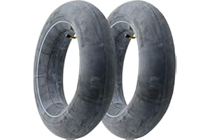 P4B | 2x Schubkarren Schlauch (3.50/4.00-8) mit TR-87 Winkel | 400 x 100 | Butylkautschuk | Schubkarren Schlauch