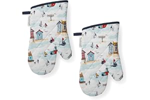 ONLINE KITCHENWARE Cooksmart Beside the Seaside Set of 2 Gauntlets