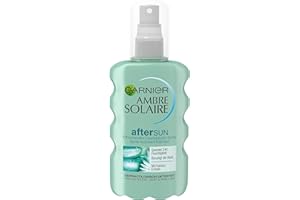 Garnier Ambre Solaire After Sun Spray/Spray Idratante Lenitivo Con Estratto Di Cactus (24h Umidità – Dermatologicamente testato) 1er Pack – 200 ML