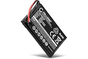 CELLONIC, Batterie pour Casque Compatible avec Garmin T5 Mini, TT15 Mini (1200mAh, 3.7V) Batterie de Remplacement 010-11828-40, 351-00035-09