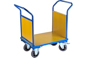 ADB BETRIEBSEINRICHTUNGEN GMBH ADB Transportwagen Auswahl Etagenwagen Plattformwagen mit Wänden Handwagen, Wagenauswahl:Doppelstirnwand