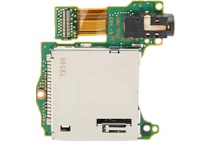 CIGEMAY Slot per schede per cartucce di gioco, slot per schede per lettori host in metallo + materiale ABS, vassoio per schede per cartucce di gioco Porta per auricolari, set di chip professionali, per Ninten