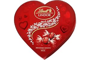 NILLKANTH Valentines Day Heart Chocolate Box, Chocolate Gift for Her, Milk Chocolate Heart Gift Box 200g
