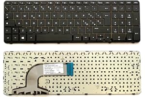 CLICK HELP Tastiera Notebook compatibile con HP 15-D 15-E 15-N 15-R 15-F 15-G 250 G3 (CON FRAME) Compatibile