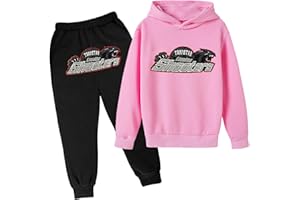 XYYYHTL Tuta Trapstar Bambino Jogging Sportiva Stampa 2 Pezzi Felpe con Cappuccio e Pantaloni Felpa Trapstar Ragazzo Trapstar Shooters Tuta Trapstar Hoodie Trapstar London Tuta