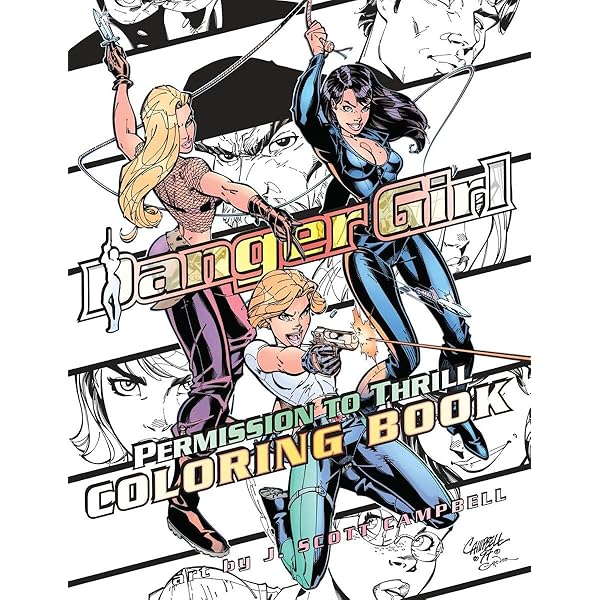 Buy J. Scott Campbell Danger Girl Sketchbook: Expanded