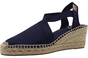 TONI PONS TER - Espadrille compensée végétalienne pour Femme de en Coton.