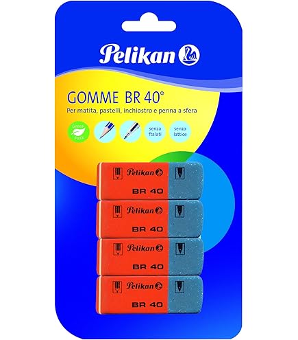 5 Gomme Da Cancellare Stabilo Legacy - Bianche, Large (62x23x13mm), Plastica Ad Alta Cancellatura - Foto 9