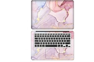 BIJIHUA Folie Notebook Skin Marmor Laptop Skin Aufkleber Cover Art Aufkleber Für 10 11 12 13,3 15,6 17 Zoll