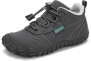 SAGUARO Zapatillas Descalzas Niños Ligeras Transpirable Zapatos de Trekking Barefoot Minimalistas Sneakers Gr.26-36