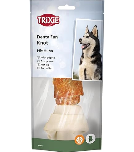 Ossa Di Nodo Per Cani - Confezione Da 2 Pezzi, 15 Cm, 130 G, Snack Masticabili Naturali