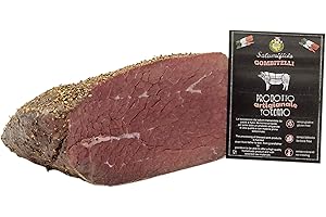 Manzo di Pozza (Carpaccio di Manzo) | trancio sottovuoto da 0,6 kg | Prodotto tipico Toscano | Salumificio Artigianale Gombitelli - Toscana
