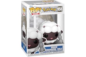 Funko Pop! Games: Pokemon - Wooloo - Moumouton - Figurine en Vinyle à Collectionner - Idée de Cadeau - Produits Officiels - Jouets pour Les Enfants et Adultes - Video Games Fans