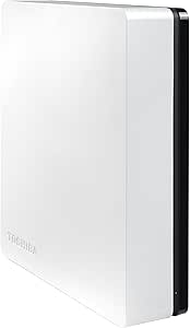 Toshiba Canvio Desk 2TB Desktop Hard Drive 3.5 Inch USB 3.0 - Black &amp; White - HDWC120EW3J1