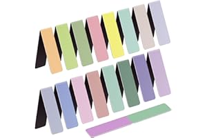 UpUDo Lot de 24 Marque-page, Signets Magnétiques, Bandes de Lecture pour Enseignants, Amateurs de livres, Enfants, étudiants