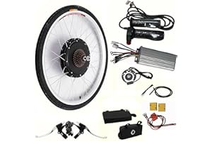 FUTCHOY Electric Bicycle Conversion Kit 26 inch E-Bike Conversion kit 48V 1000W Hub Motor