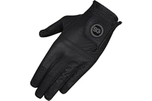 H-Cube SG - Guanti da golf da uomo, in morbida pelle cabretta, comfort e presa migliore