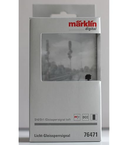 Märklin 76491 Lichthauptsignal / Blocksignal in Einheitsbauart - Digital H0