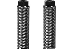 KINSPORY BMX Pegs, Bike Pegs, 10mm - 26 Teeth Aluminum Alloy Stunt Pegs Pack of 2