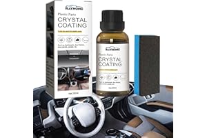 FACYNDE FacynPièces en Plastique Crystal Coating | revêtement intérieur Voiture Longue durée - Excellent LRestauration Voiture pour Tableaux Bord, Cadres Porte, Panneaux