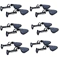 Lify Shoe Trees for Men adjustable plastic shoe trees Shaper/Shoe Stretcher/Boot Holder- Shoe Trees Shoe Shapers Stretcher Adjustable Shoe Trees- Men's Black Plastic Shoe Trees Shaper - 6 Pair Set