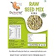 Dry Fruit Hub Healthy Raw Seeds Combo For Eating 600gms Pack OF 6 Each 100 gram, (Pumpkin Seeds, Sunflower, Sesame, Chia, Flax Seeds, Watermelon Seeds), Seeds Mix for Eating, All Seeds Combo Pack