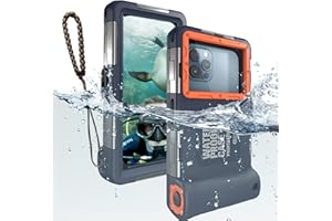 FocRelaxer IPX8 wasserdichte Handyhülle Universal Unterwasser Wasserfeste Handytasche Schwimmen Tauchen Wasserschutzhülle für iPhone 15 13 11 Samsung Huawei Google OnePlus Xiaomi LG,6.9 Zoll