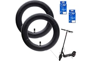 E-W EWHEEL EWheel | Pack 2 pcs Cámara de Aire 8.5 Pulgadas Reforzada para Xiaomi M365, Pro, Pro2, Essential y 1S | Cámara Reforzada 8,5x2 de 120 gr | para Patinete Eléctrico.