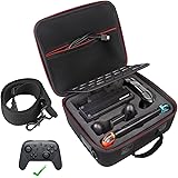 RYHX Custodia per Nintendo Switch e Switch OLED,Custodia da Viaggio Rigida e Antiurto per Console,Dock,Cavo HDMI, Controller 