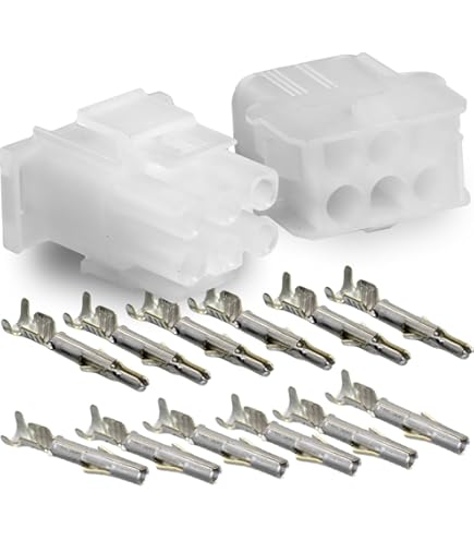 Kit Connettore Molex Mini Fit 12 Vie 6x2 Maschio Femmina + Terminali – 13A – Made In Italy - 2