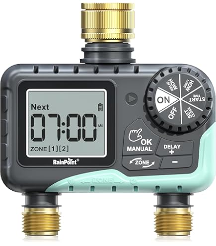 Orbit 96781E Minuterie Numérique Arrosage Buddy HF - Haute Débit, Écran Grand Format