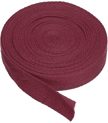 Nastro In Sbieco Di Cotone 25mm X 45m - Spina Di Pesce, Per Cucito E Bordature - Foto 4