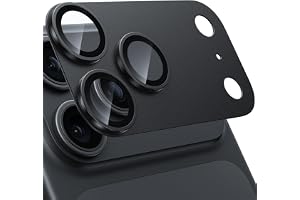 WSKEN för iPhone 18 Pro kameraskydd, matta, 9H, reptålig | Kamera-metallplatta, skärmskydd, film, militärt säkerhetsglas, ant