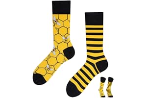 TODO Colours Fantaisie Chaussettes Rigolotes Homme et Femme motif drôle et multicolore