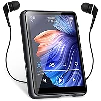 32GB MP3 Player Bluetooth 5.0 MECHEN 2,4'' Touchscreen Tragbarer MP3-Player zum Laufen mit Line-in-Aufnahme, FM-Radio…