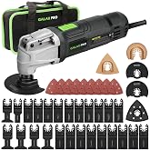 GALAX PRO 260W powerful oscillating tool with 6 speeds | Ideal for renovations and DIY | Cuts, scrapes and sands wood, metal,