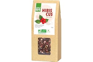 Esprit Bio - Hibiscus Bio A Infuser - Vrac - 100g - Contibue A Une Bonne Circulation Sanguine