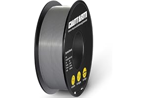 Filamento PLA 1.75mm, GIANTARM PLA Filamento para impresión 3D, 1kg 1 Spool，Plata