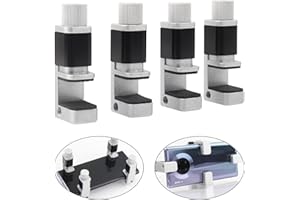 RongZy 4 Pezzi Morsetto di Fissaggio Regolabile per Schermo LCD Strumenti di Riparazione in Gomma dello Schermo per Xiaomi, Huawei,Samsung, Tablet, Display LCD(Nero)