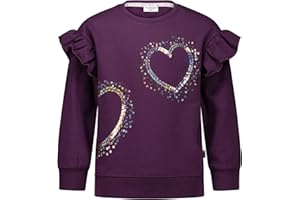 SALT AND PEPPER Mädchen Girls Sweat Sequins Hearts Baby-und Kleinkind T-Shirt-Satz