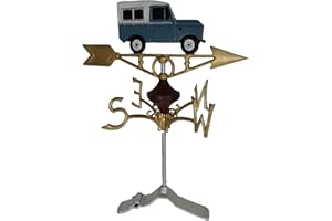 AB Tools Landrover Defender Wetterfahne vergeblich Ridge Berg Gold Haus Dach Gusseisen