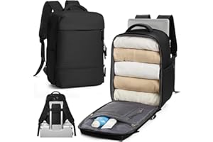 SZLX Mochila al Vacío con Bomba Mochila Viaje Cabina Avion 40x20x30 Mujer Ryanair Equipaje de Mano 40x30x20 Vueling Wizzair Mochila Viaje 40x20x25 Bolsas de Viaje 45x36x20 Easyjet para Portatil Hombre