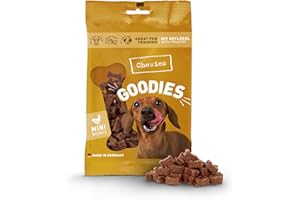 Chewies Hundeleckerli Training Mini Geflügel Knöchelchen - 125 g - Hundesnacks zuckerfrei & mit hohem Fleischanteil - ideal als Trainings-Leckerli für Ihren Hund